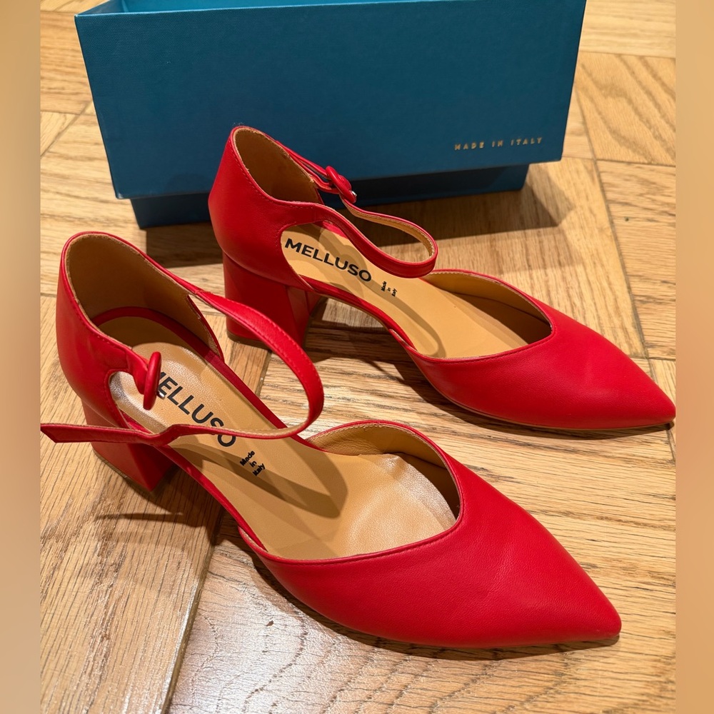 Melluso Leather Heels